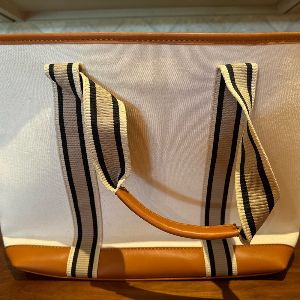LAP TOP BAG CANVAS WITH STRIPES